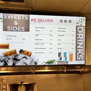 New menu as of 2-19-24.