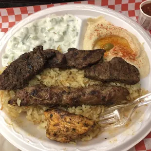Steak Kebab Plates