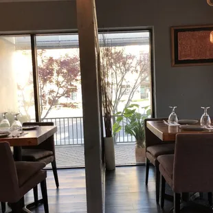 Partitions set up between tables inside