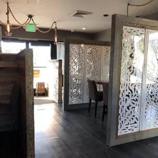 Indoor dining room