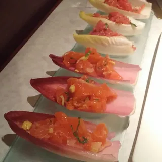 Larb Salmon and Tuna