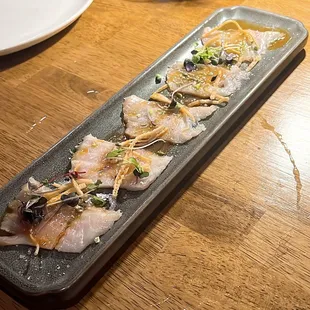 Hamachi Crudo