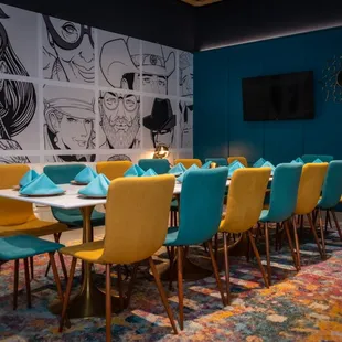 Siren Rock Private Event Room.