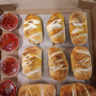 Sirena's Signature Pepperoni Rolls