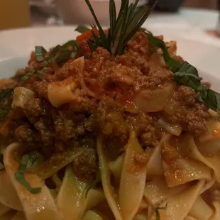 Tagliatelle Bolognese...amazing!!!