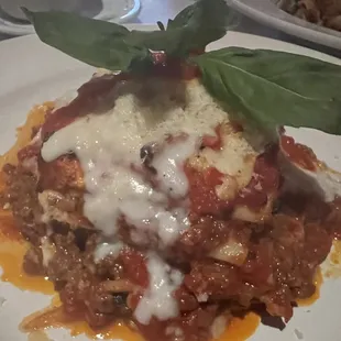 Lasagna only on Tuesdays!