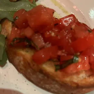 Fresh Bruschetta al Pomodoro