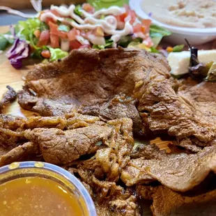 a plate of food