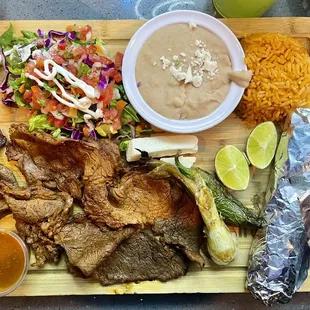 a plate of food