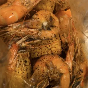 shrimp in foil