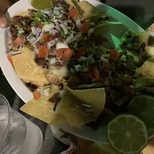 nachos, food