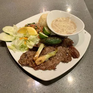 Carne Asada Plate