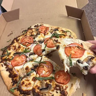 Comprami. Subbed mushrooms for sausage