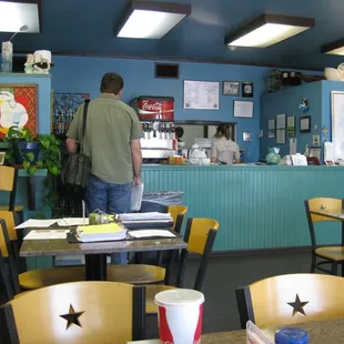 Siren's Cafe interior
