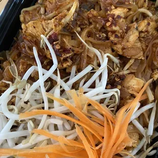 Chicken Pad Thai Noodles very good!