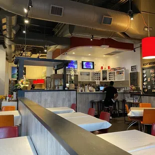 sushi and sashimi, interior