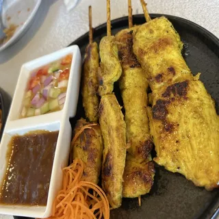 8. Chicken Satay