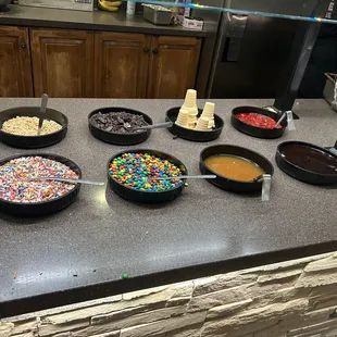 Dessert bar