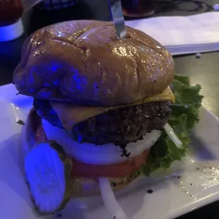 1/3 pound burger. Yummmmmmmmm