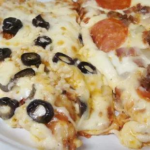 they are very generous with the extra cheese!