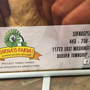 Sirna&apos;s farm is just down the road. Do not miss the farm.
