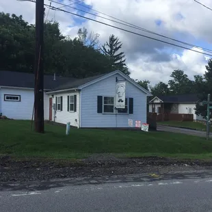 Right off Washington Street west of art 44