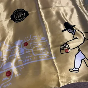 My Togo was wrapped in this Bojagi!  Thank you!