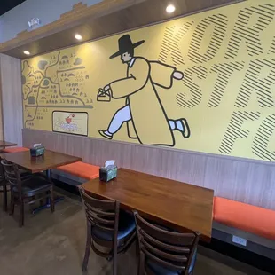 interior, sushi and sashimi