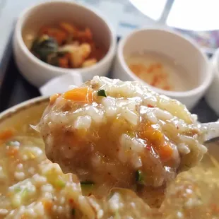 Congee/porridge nom!