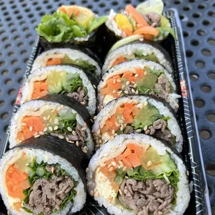 Bulgogi (marinated beef) Kimbahp