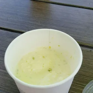 Rasmalai was not my favorite (two sweet farmer’s cheese dumplings in a creamy pistachio sauce) it has a weird after taste and texture