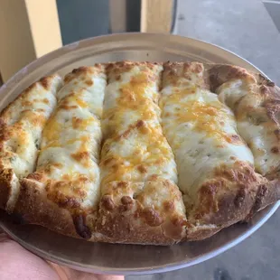 Cheese Bread Sticks with Cheese