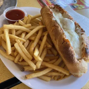 Meatballs Parmesan Sandwich