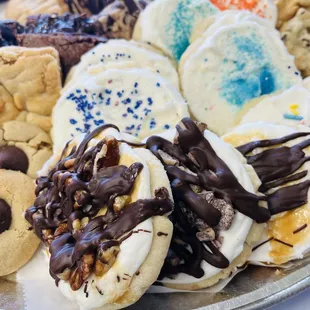 A giant cookie plate for my business opening!