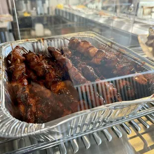 ribs, food, bbq ribs