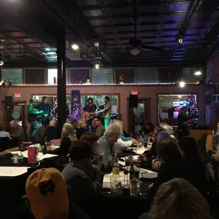 Getting ready to start the bluegrass music :D