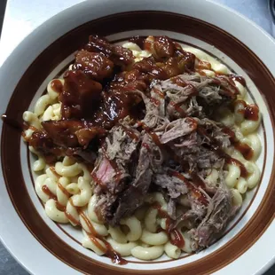 Pork N Mac N Cheese