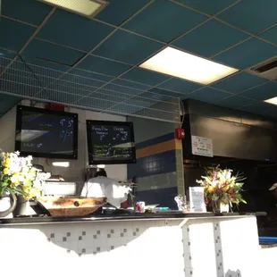 The counter