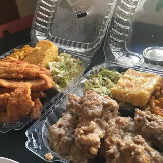 Catfish (4 Pcs) Meal
