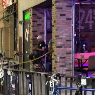 Front door clerk who had poor ID recognition.