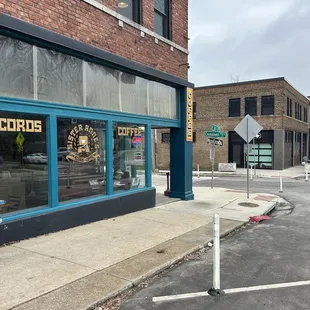 outside of store