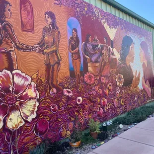 Mural at Sister Jose&apos;s Women Center