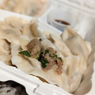 B3 Beef Cilantro dumplings. 15 for $22.31.