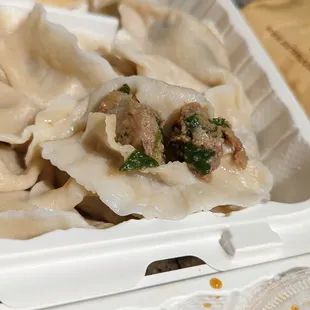 B3 Beef Cilantro dumplings. 15 for $22.31.