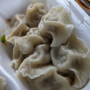 P5 Cooked Pork Belly Pickled Cabbage Dumplings 五花肉酸菜饺子