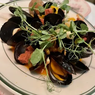 Pepperoni Mussels