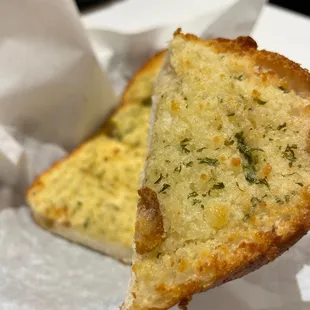 Free garlic bread