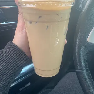 Spiced iced chai tea