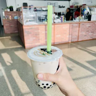 Lavender Milk Boba