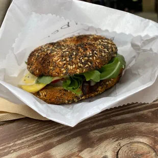 Bowery Bagels Breaky Sando